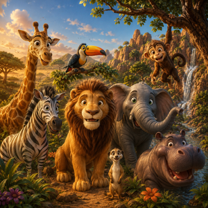 Le royaume des animaux